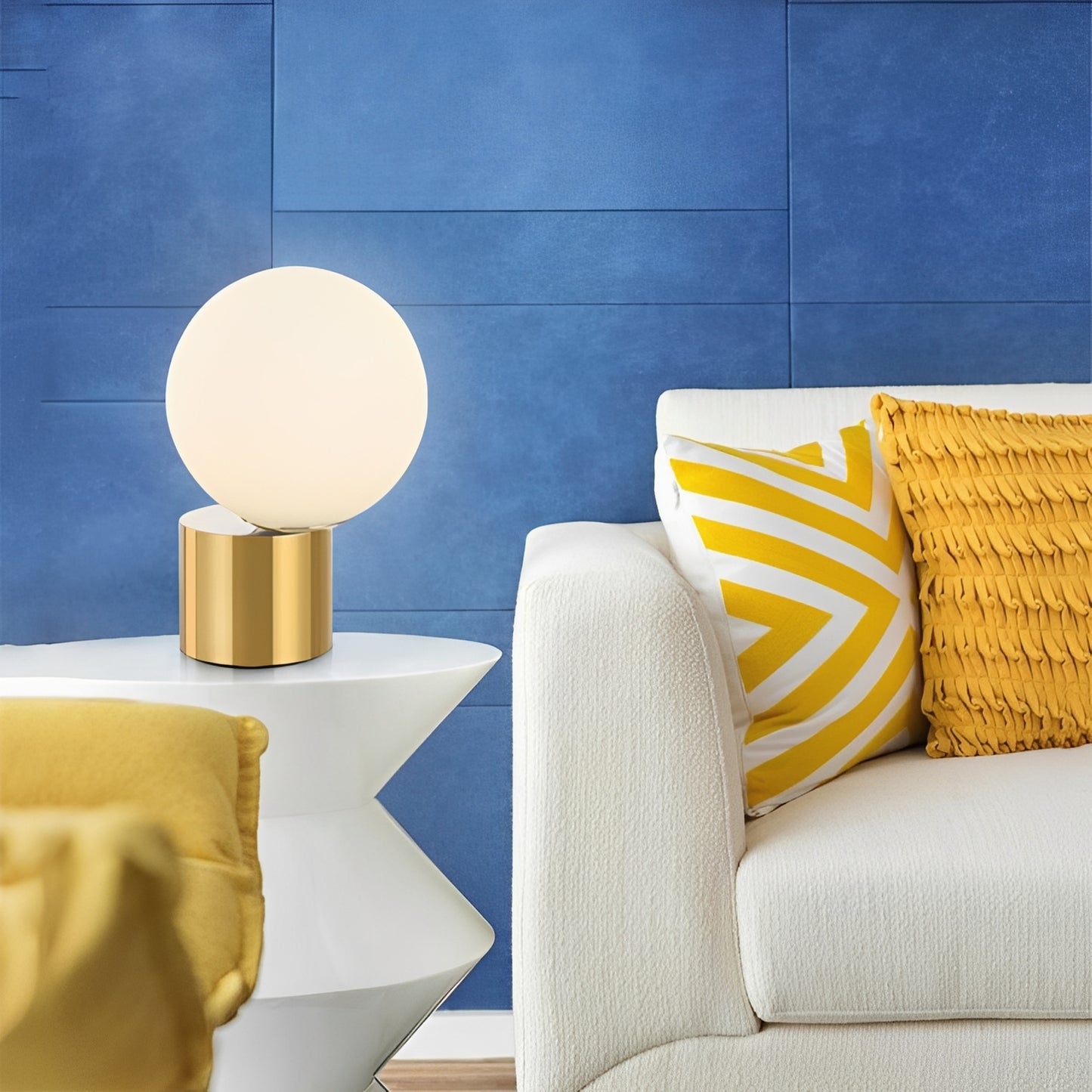 Alex – Moderne Nordic Glas-Tischleuchte