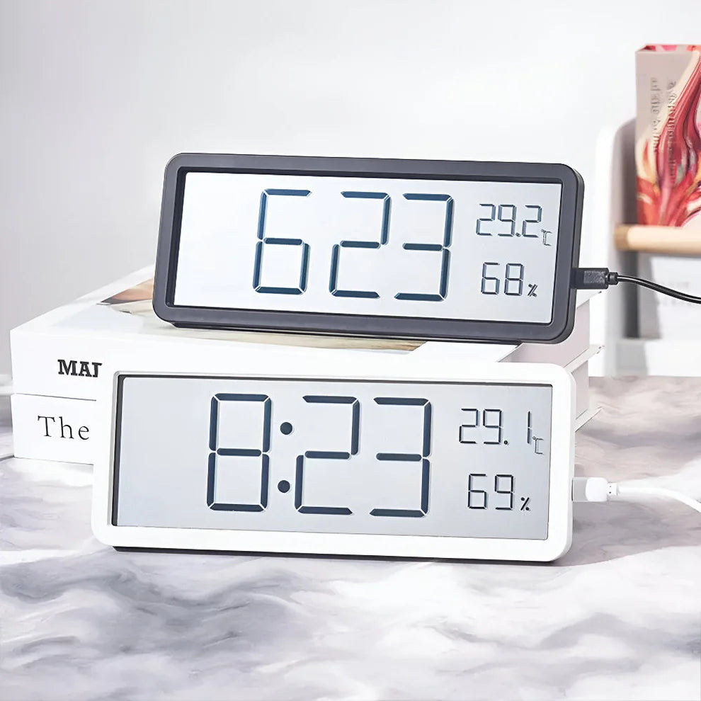 Ione – Digitale LED-Wanduhr