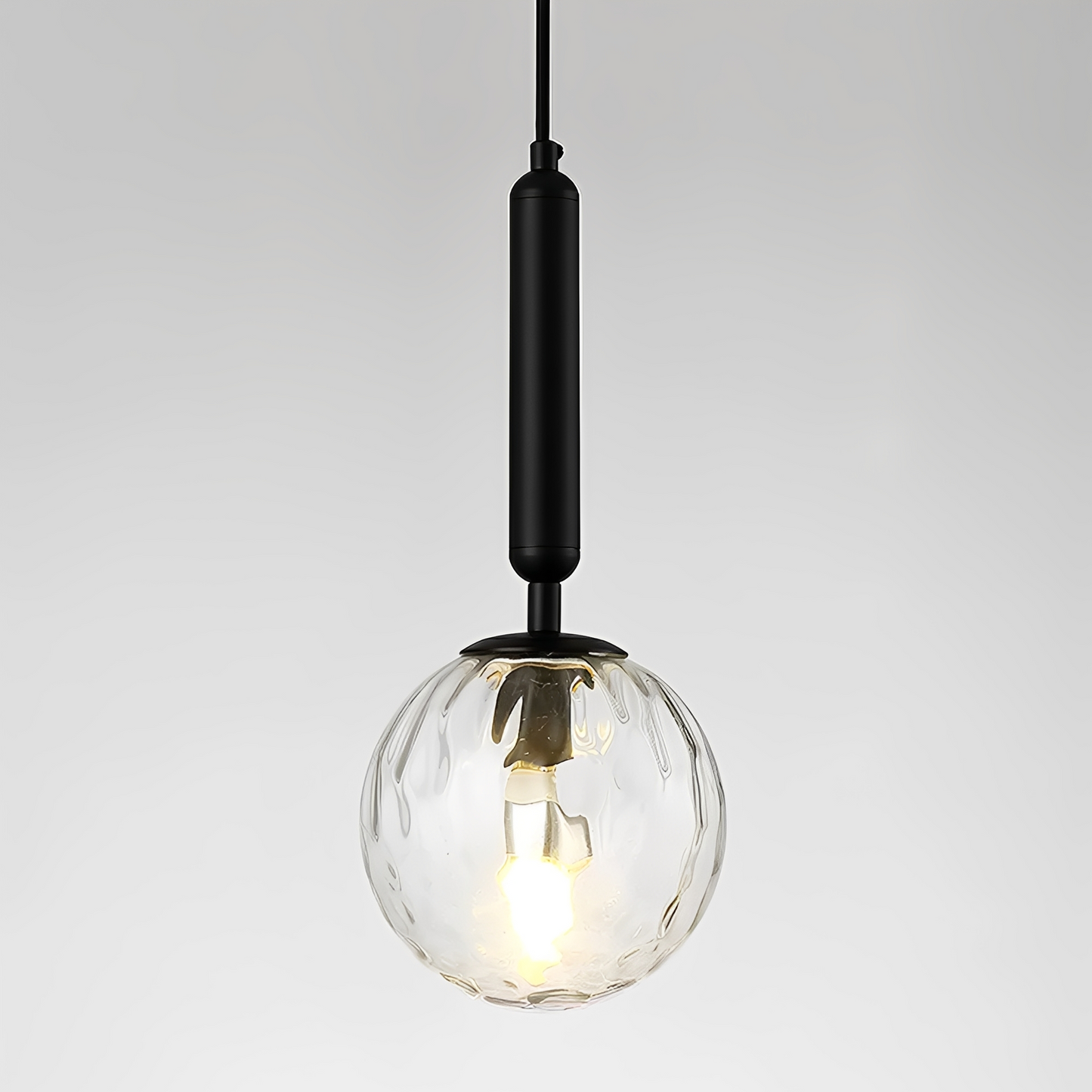 Sean – Moderne Schwarze und Goldene Pendelleuchte
