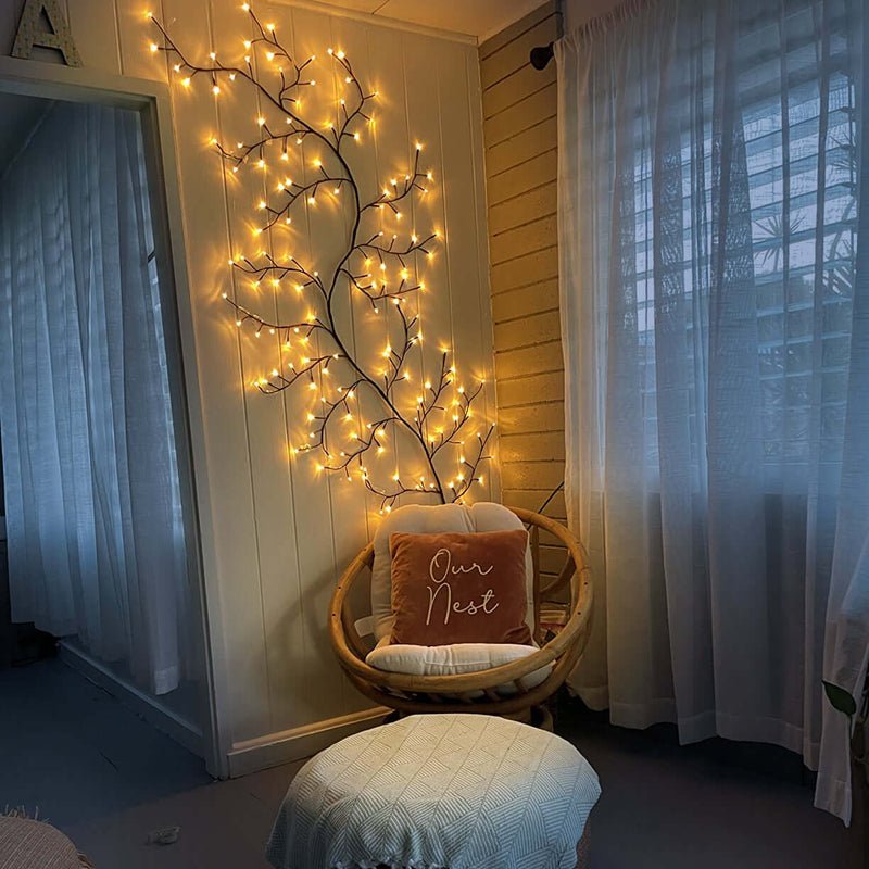 Imee – Weihnachts-Lichtergirlande mit Rankenoptik