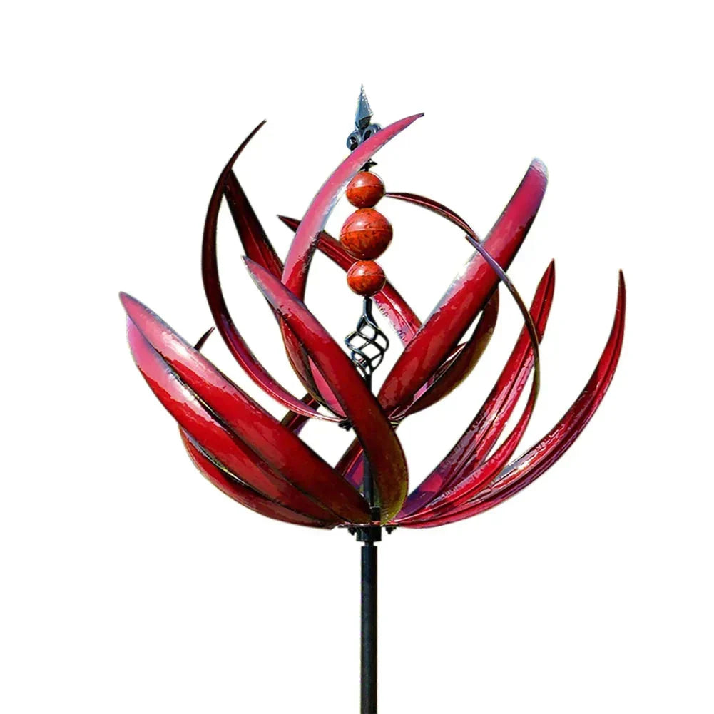Ferra – Hängendes Windrad-Ornament aus Eisen