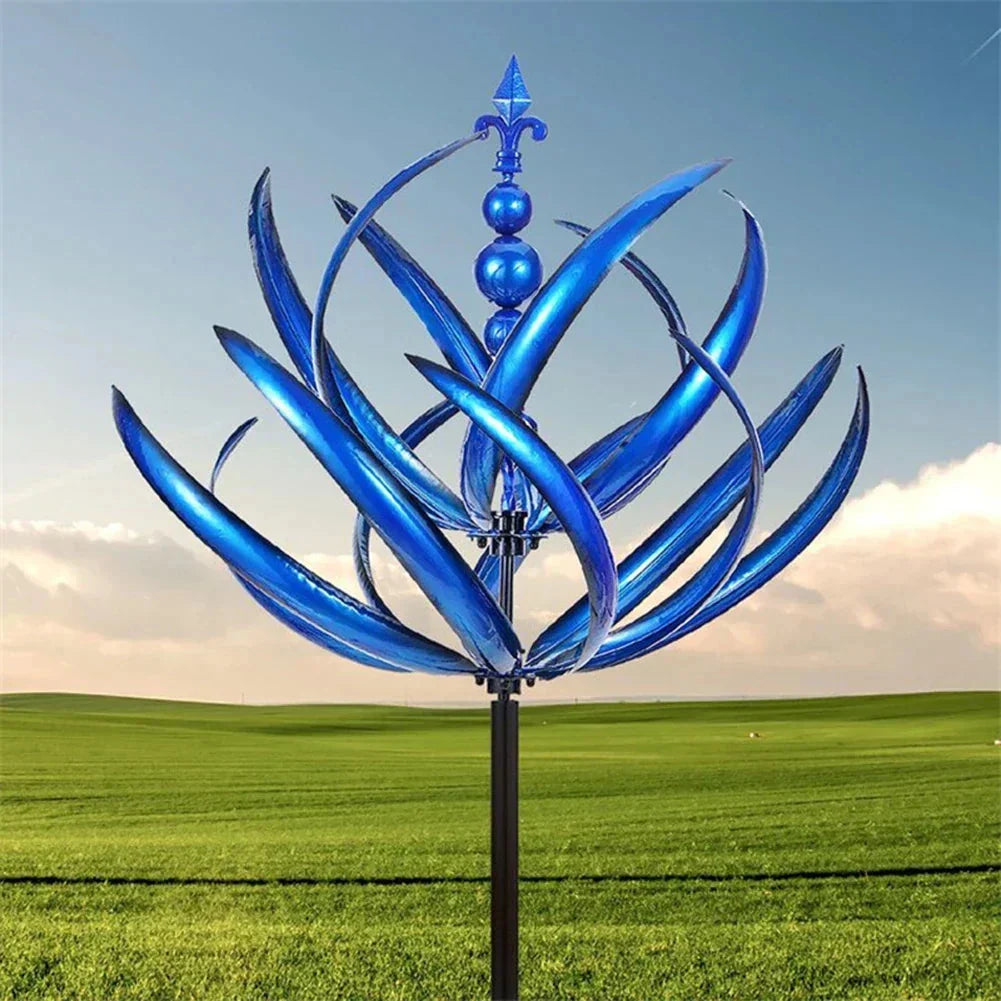Ferra – Hängendes Windrad-Ornament aus Eisen