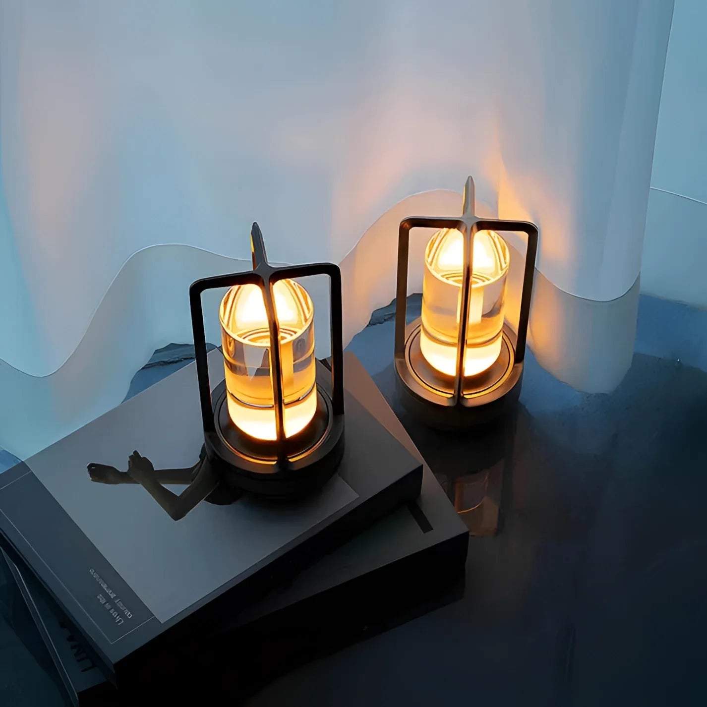 Solira – Moderne Touch-Tischlampe mit USB-Aufladung