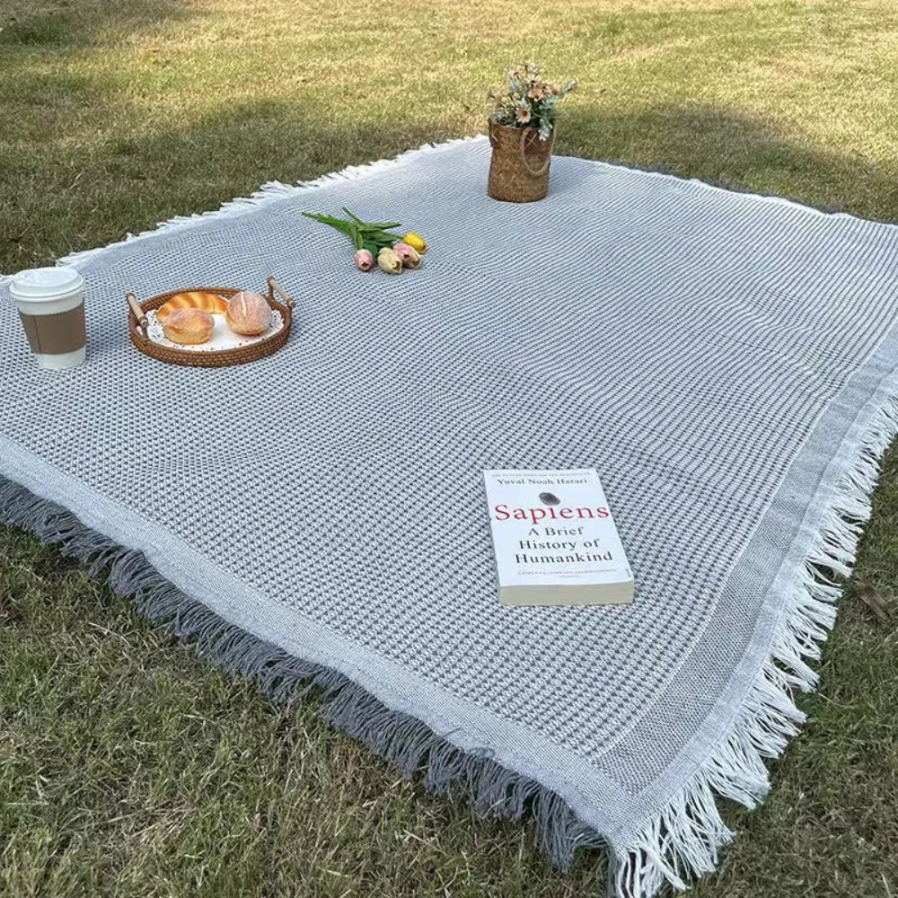 Emma – Baumwoll-Linentischdecke