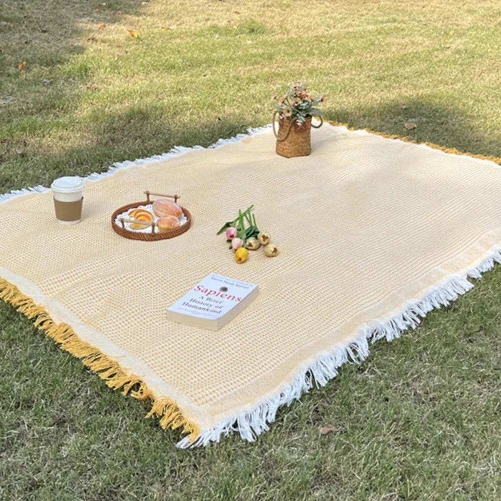 Emma – Baumwoll-Linentischdecke