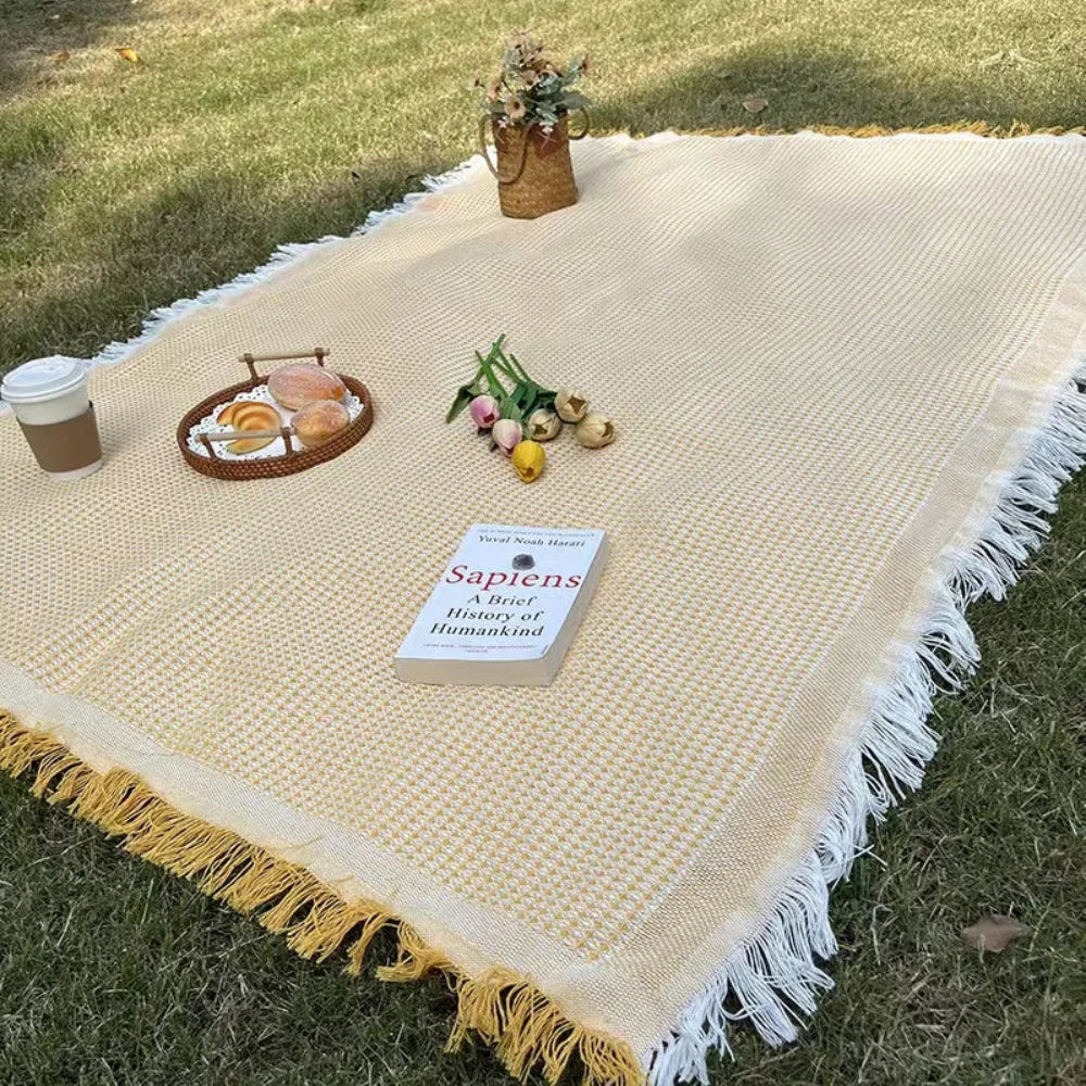 Emma – Baumwoll-Linentischdecke