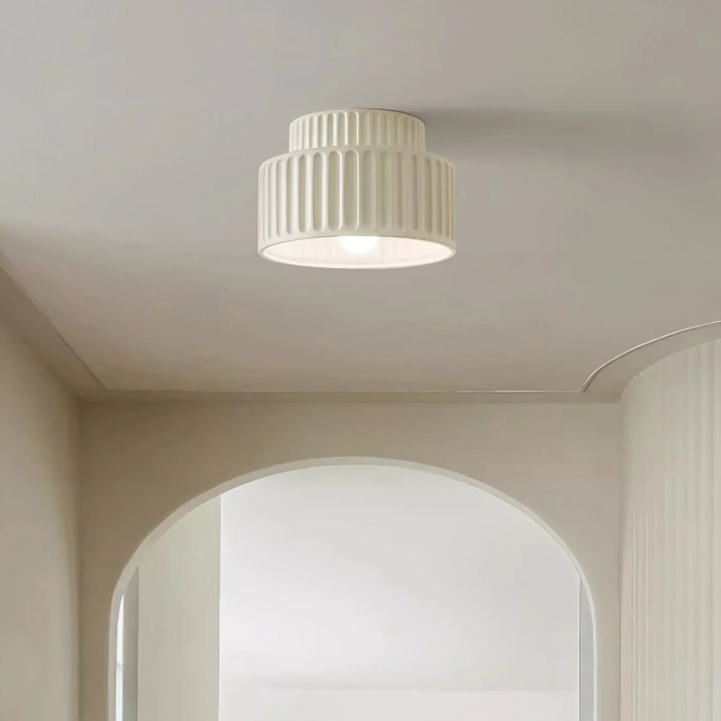 Tristan – Nordische Flush-Mount Deckenleuchte