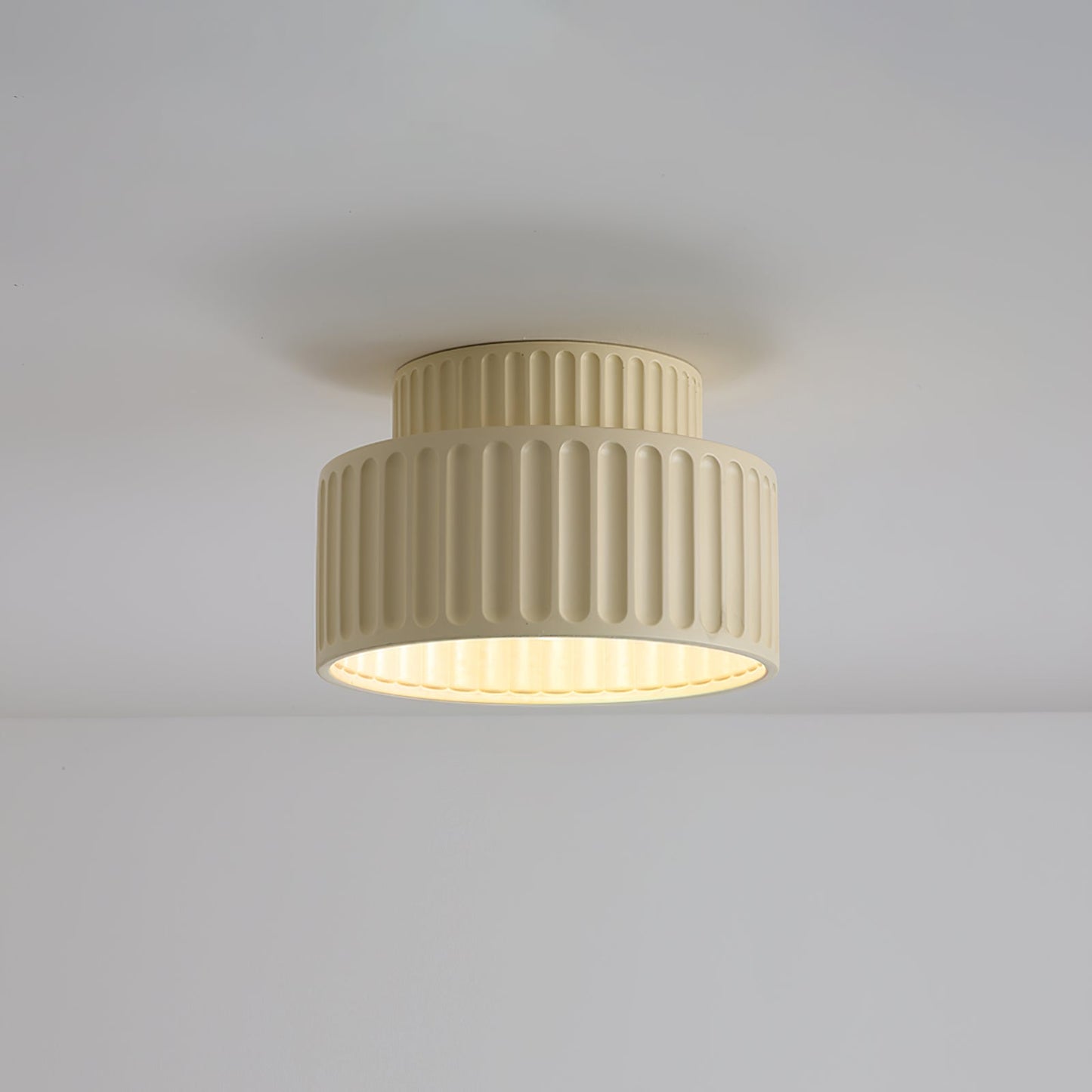 Coralie – Cream-Style LED-Deckenleuchte