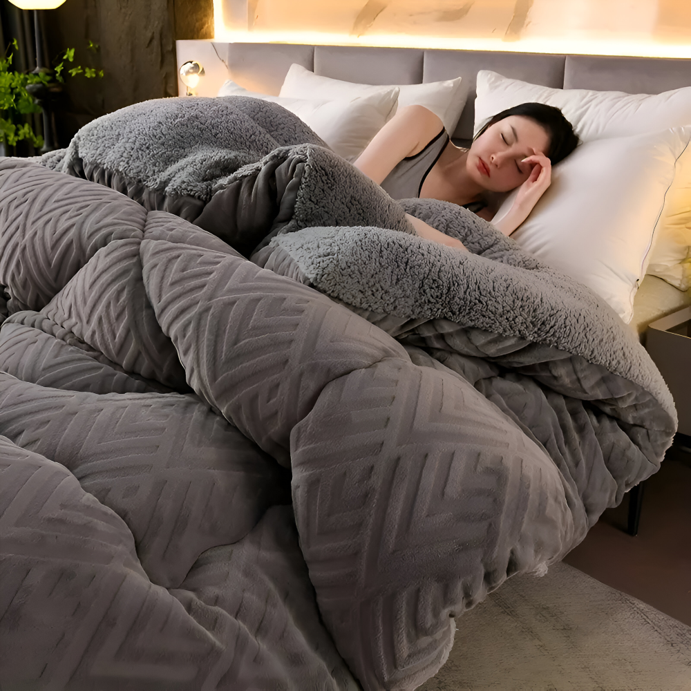 Yuki – Winter Lambskin Steppdecke