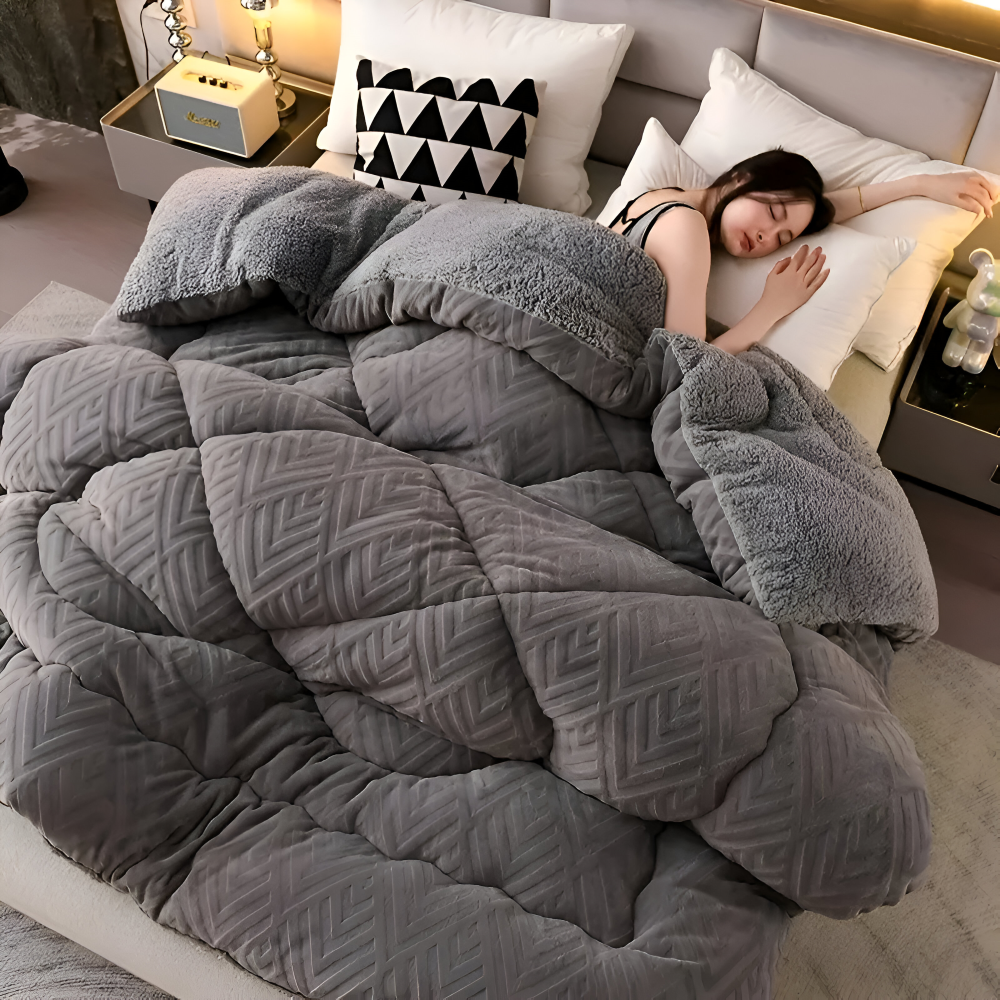 Yuki – Winter Lambskin Steppdecke