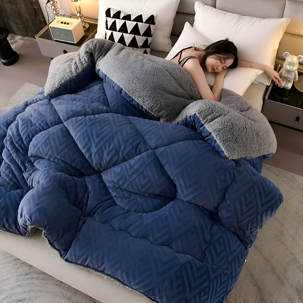 Yuki – Winter Lambskin Steppdecke