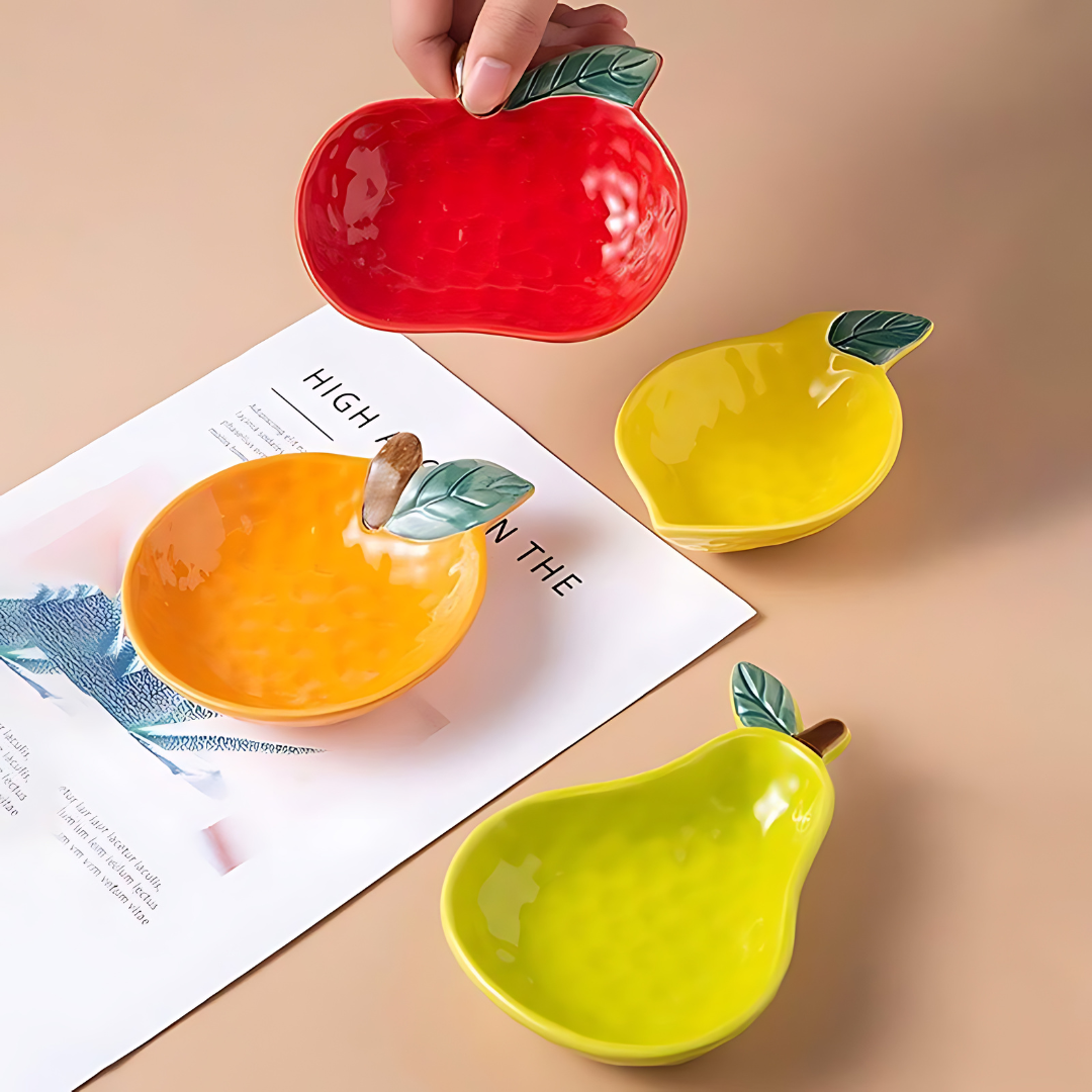 Isla – Handgefertigte Keramikschalen in fruchtigem Design für stilvolle Wohnakzente