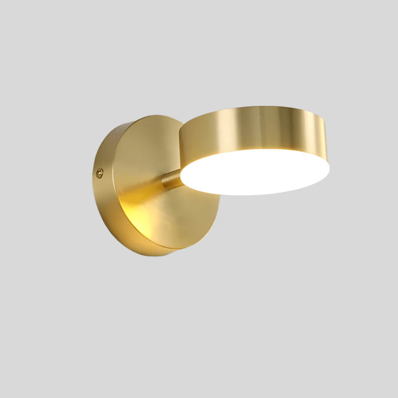Natsumi – Skandinavische Kupfer-LED-Wandleuchte