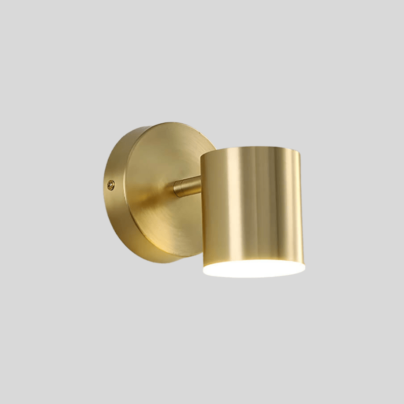 Natsumi – Skandinavische Kupfer-LED-Wandleuchte