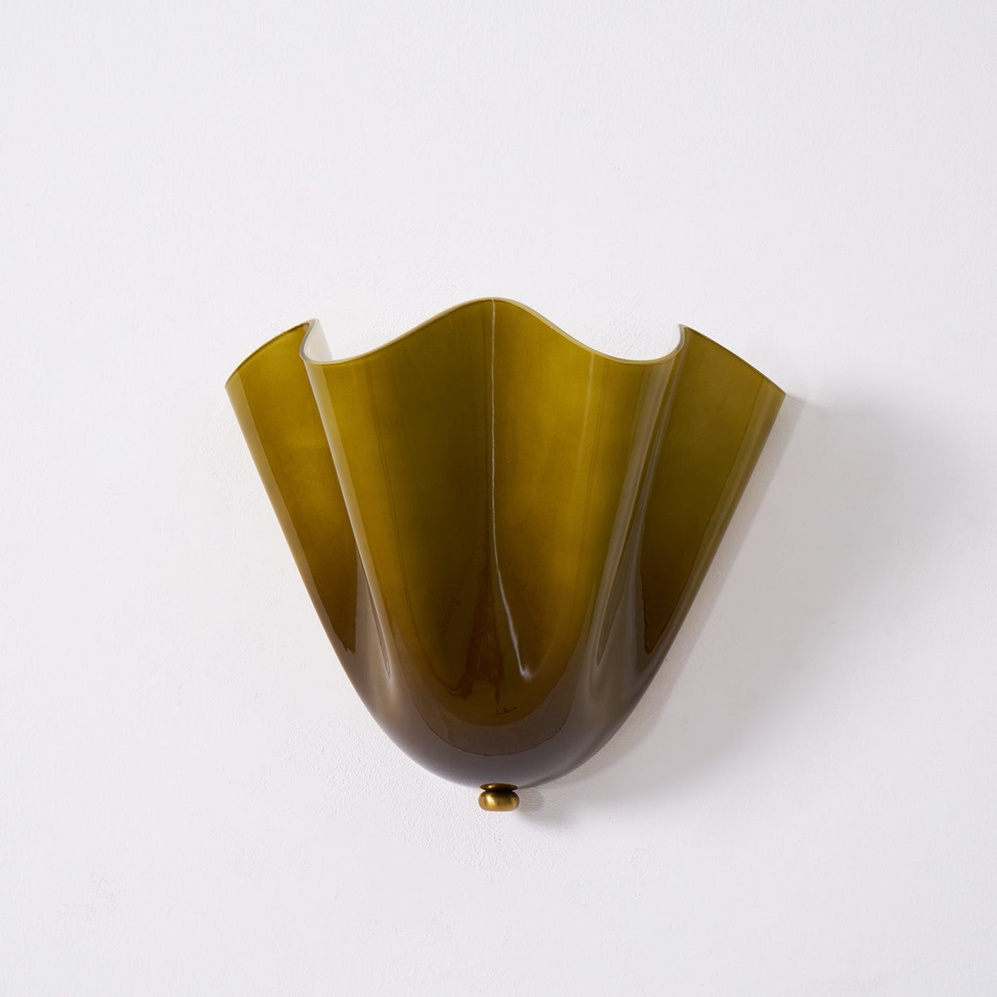 Benjie – Retro Petal Glas-Wandlampe