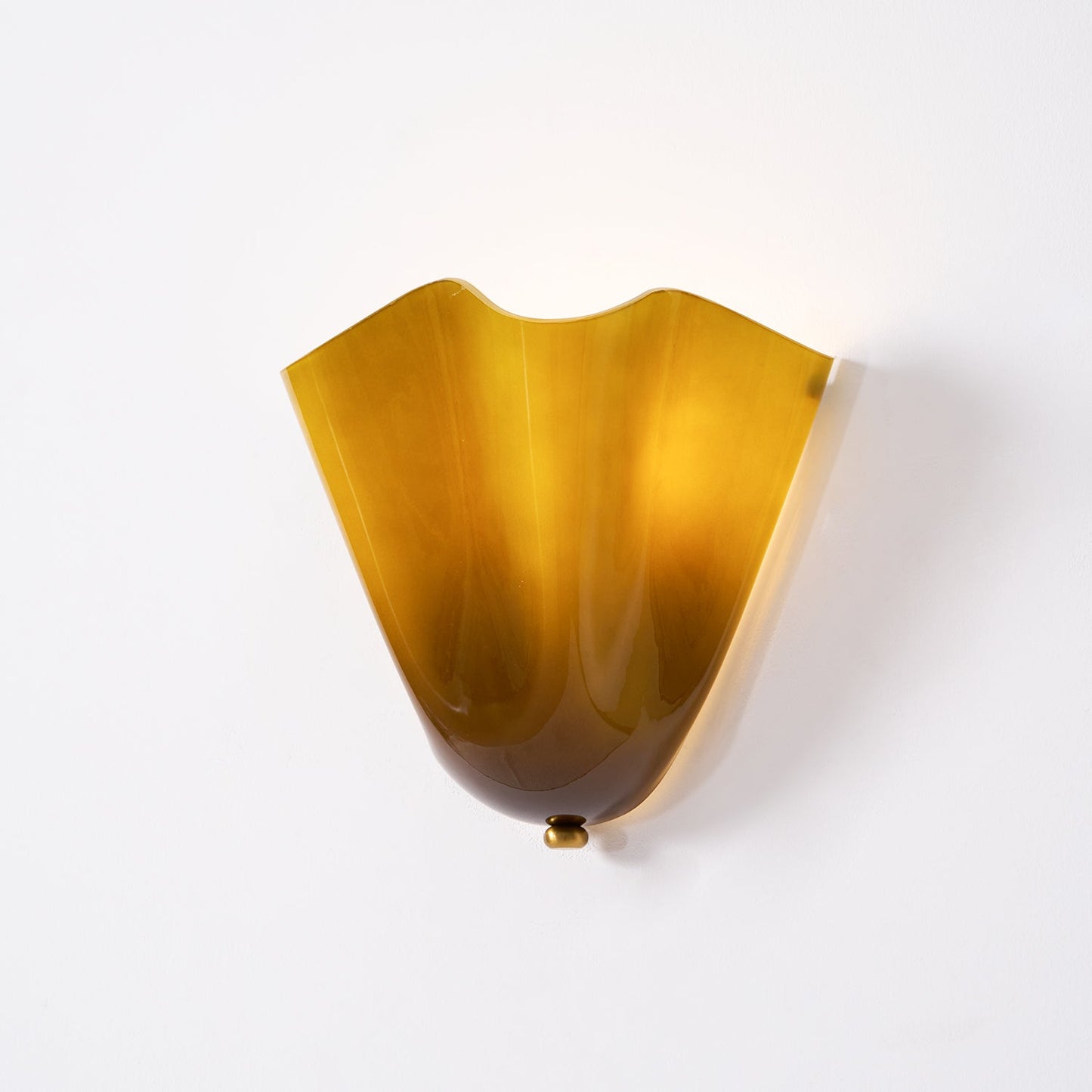 Benjie – Retro Petal Glas-Wandlampe