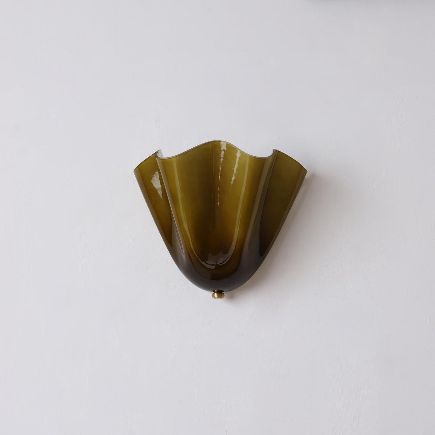 Benjie – Retro Petal Glas-Wandlampe