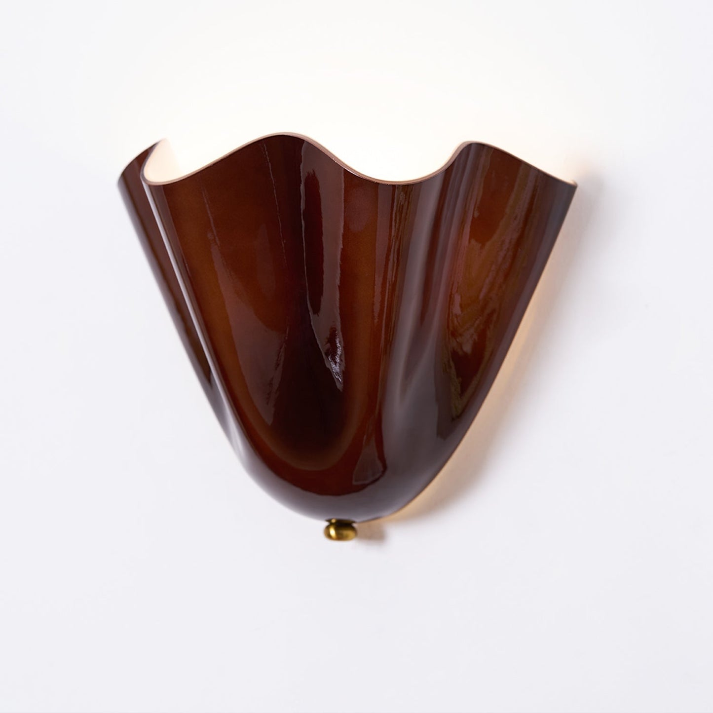 Benjie – Retro Petal Glas-Wandlampe
