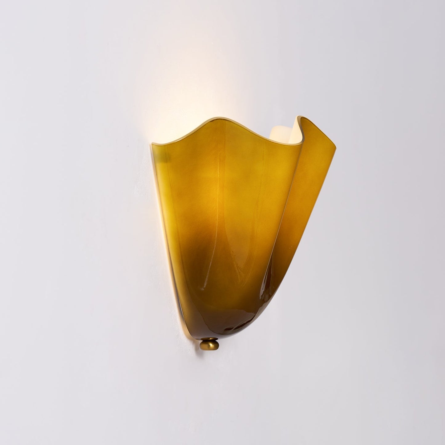 Benjie – Retro Petal Glas-Wandlampe