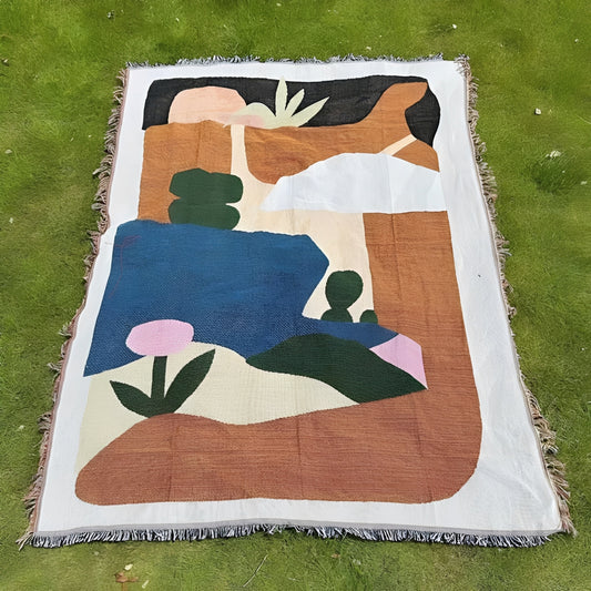 Bohema – Boho Camping und Picknickdecke