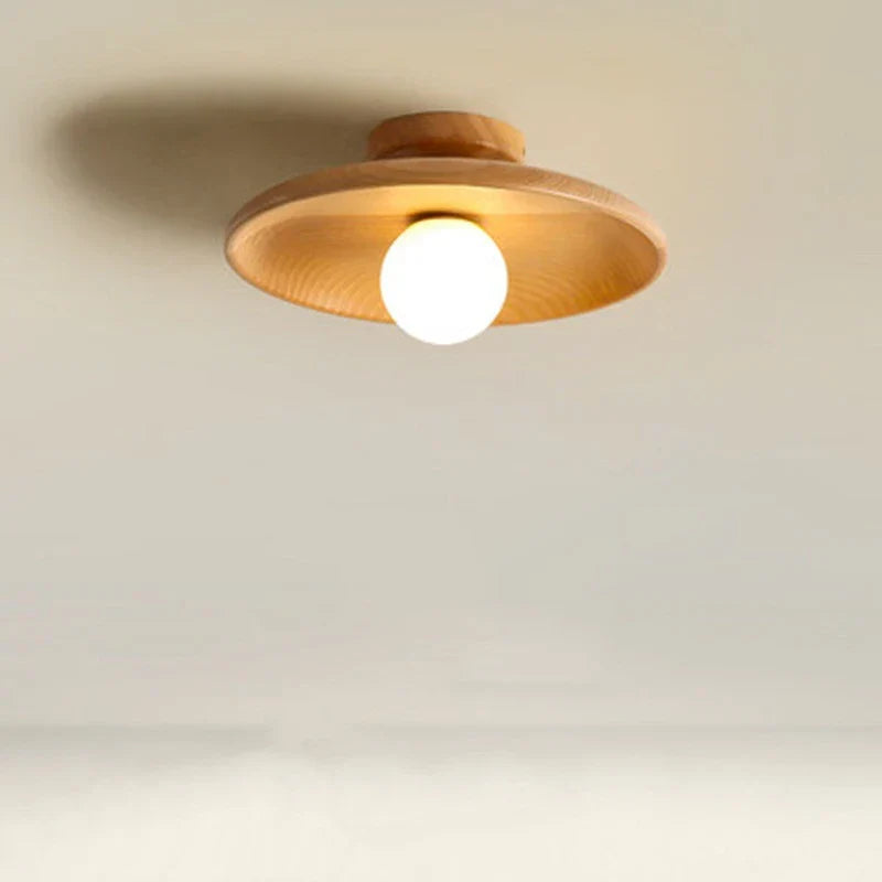 Sora – Flache Vintage-Deckenleuchte