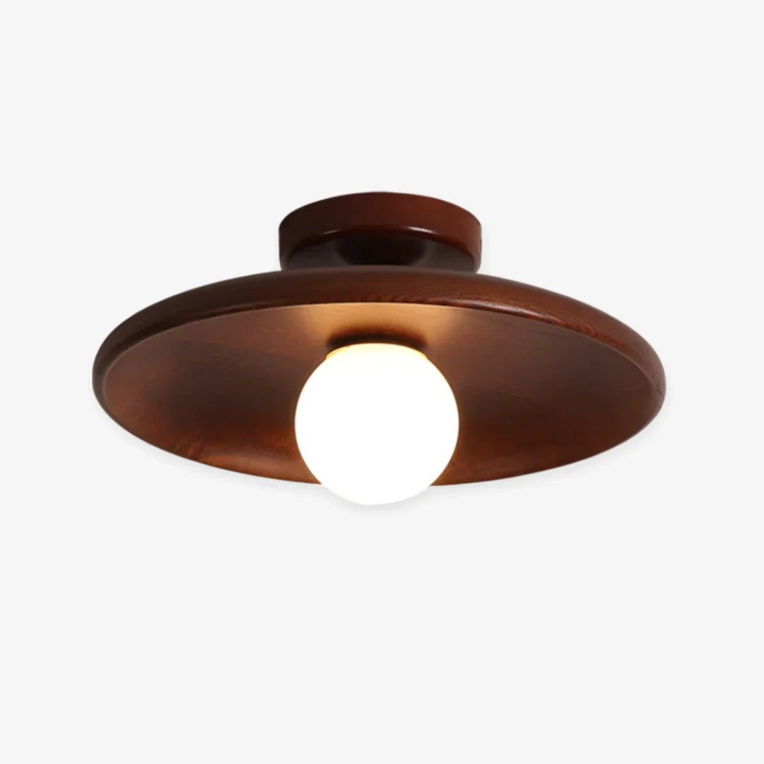 Sora – Flache Vintage-Deckenleuchte
