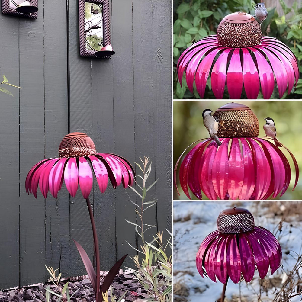 Bella – Blütenförmiger Garten Vogelfutterspender