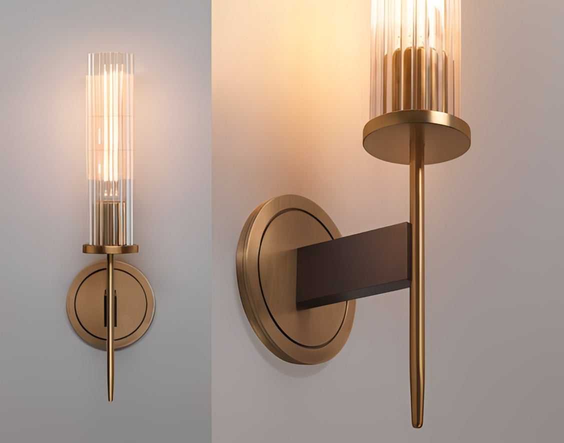 Ivo – Postmoderne Glas-Wandleuchte