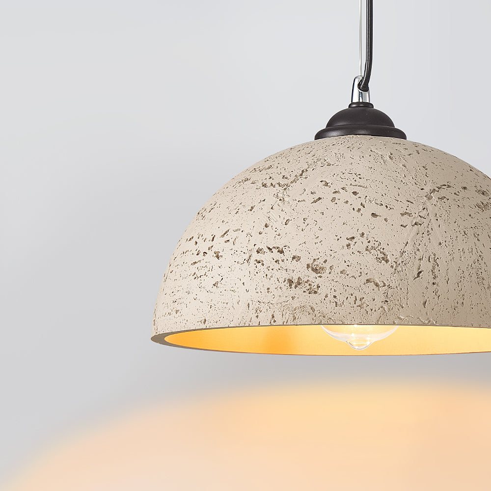 Yeri – Vintage-Chandelier mit Marmorkörper