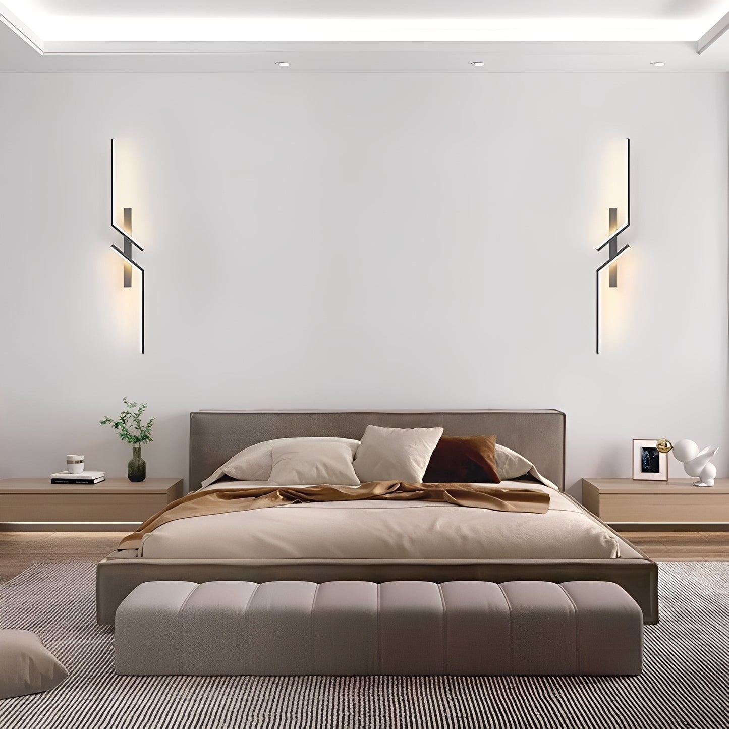 Lina – Moderne Minimalistische Streifen-Wandlampe