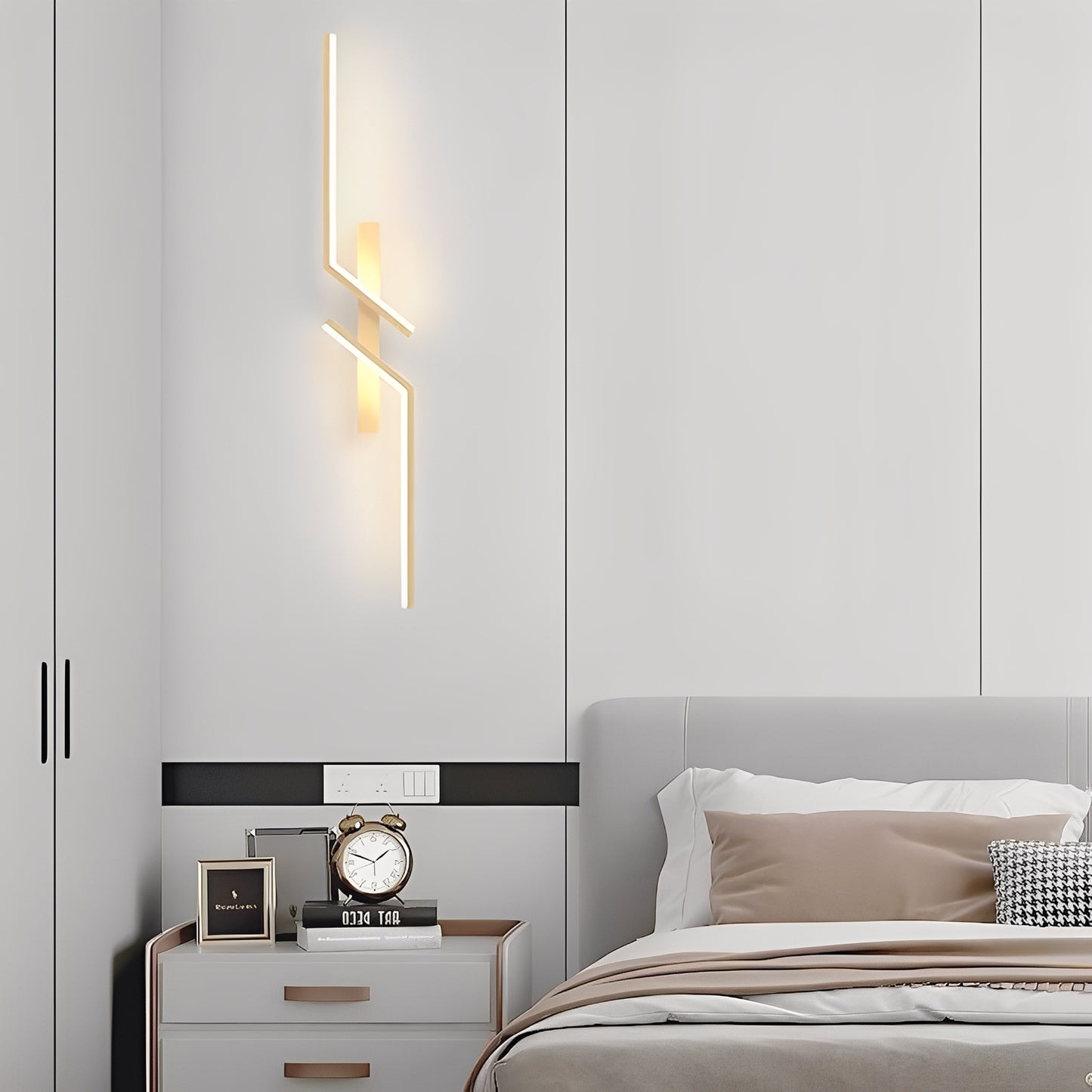 Lina – Moderne Minimalistische Streifen-Wandlampe