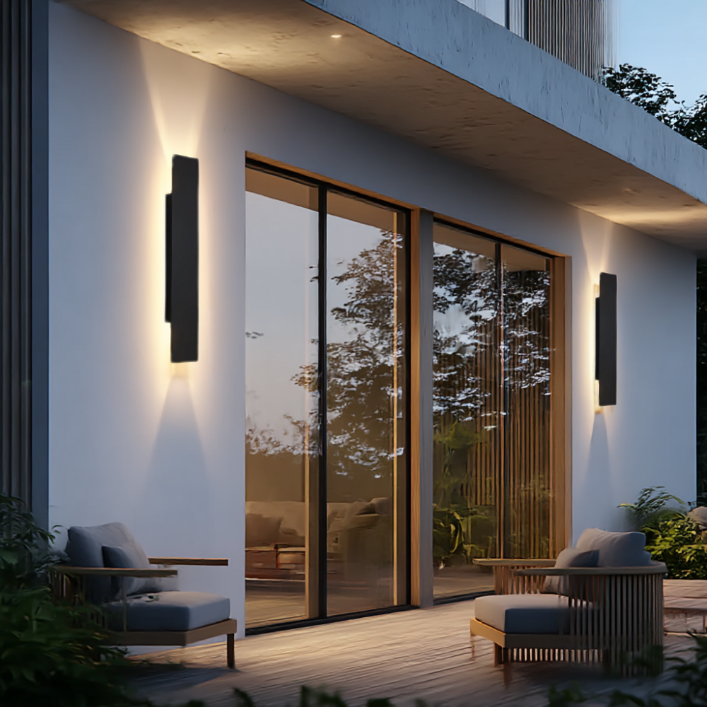 Sorai – Wasserfeste LED Aluminium-Wandleuchte