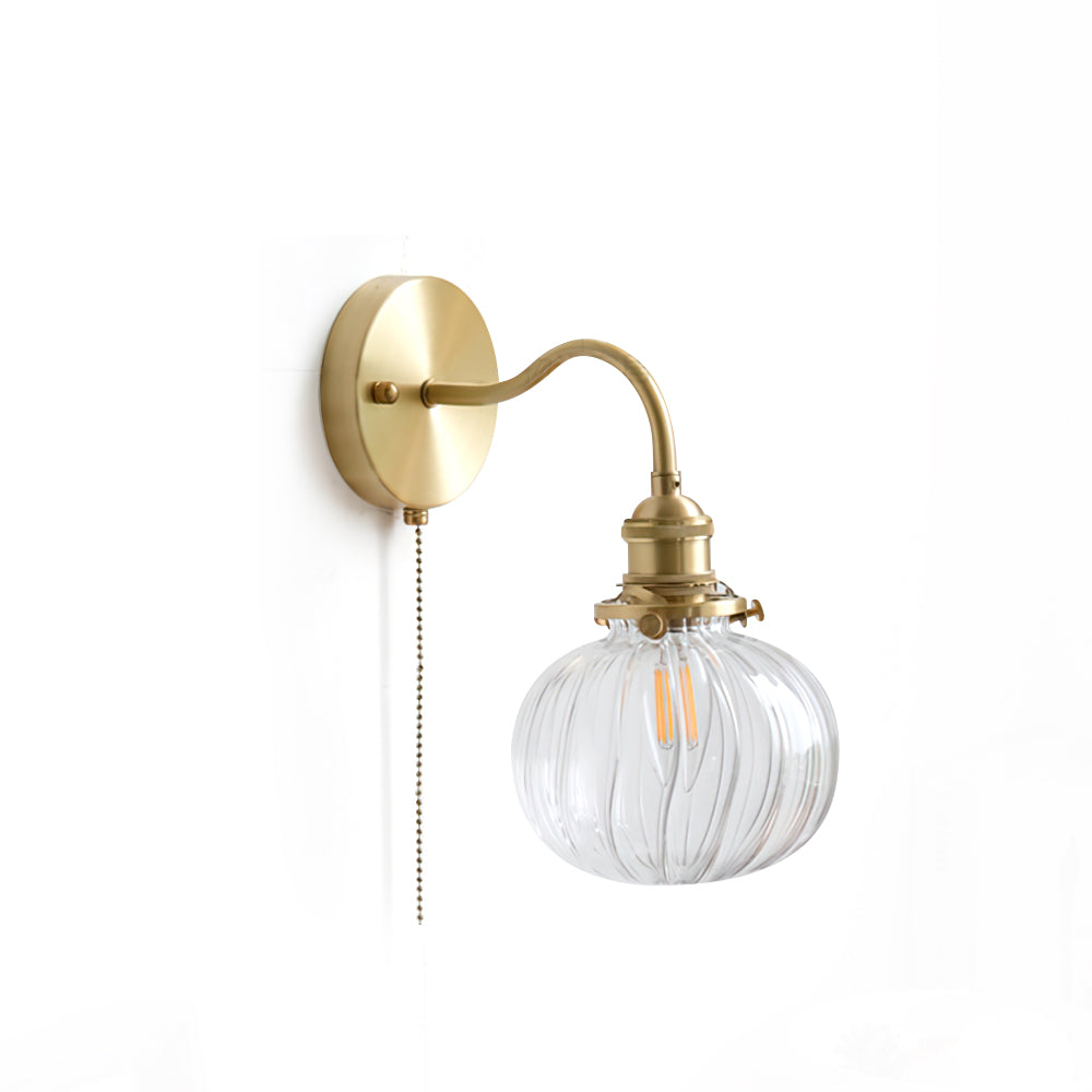 Tommy – Vintage Wandleuchte aus Glas