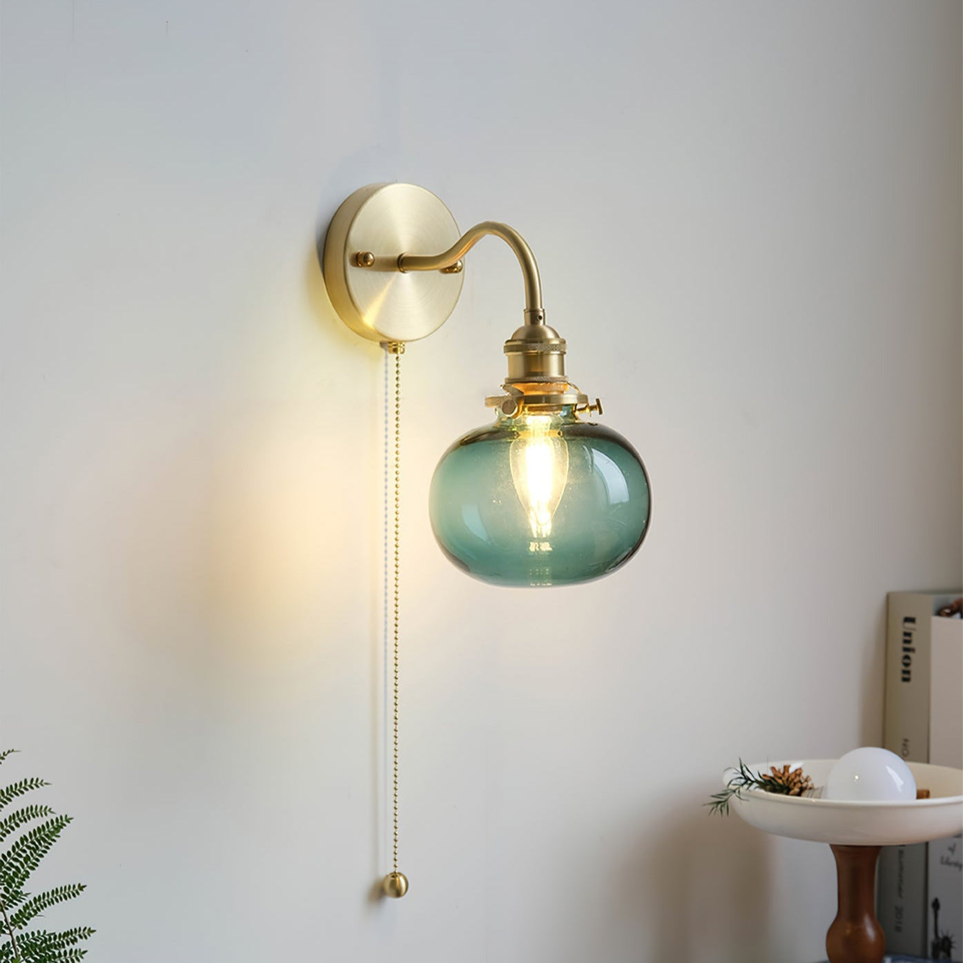 Tommy – Vintage Wandleuchte aus Glas