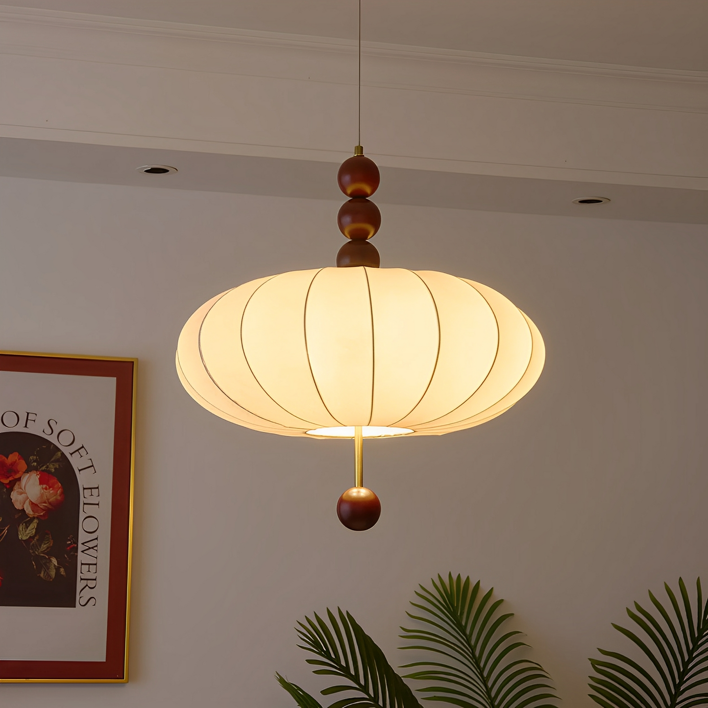 Miro – Retro-Kronleuchter mit Glaskugeln für Schlafzimmer & Lounge