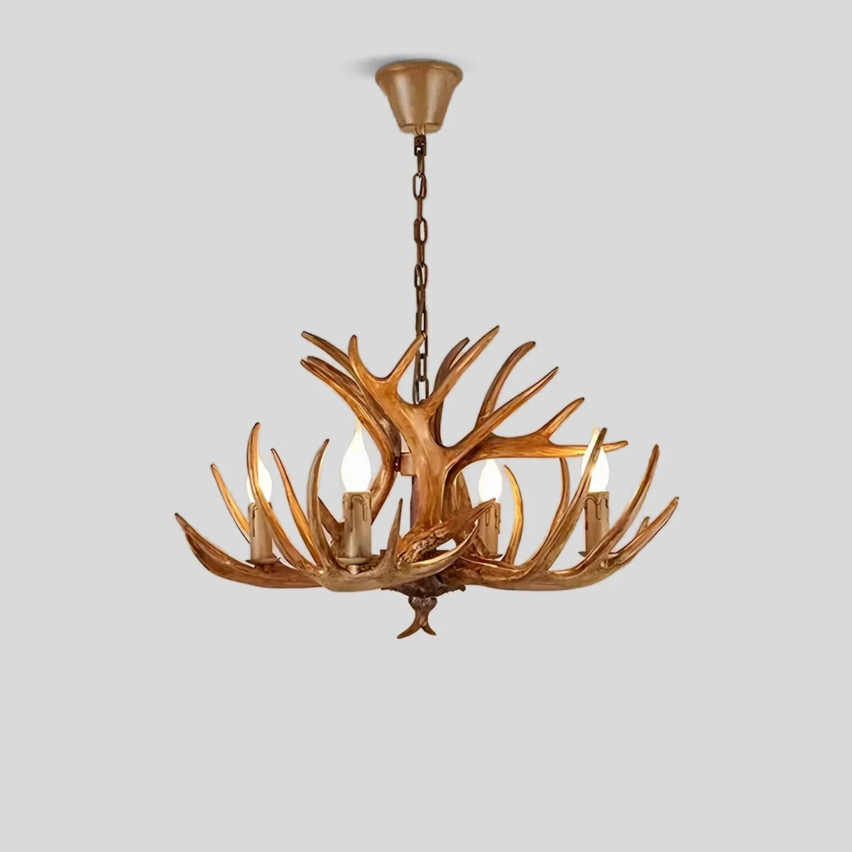 Yukio – Nordischer Geweih Design-Kronleuchter