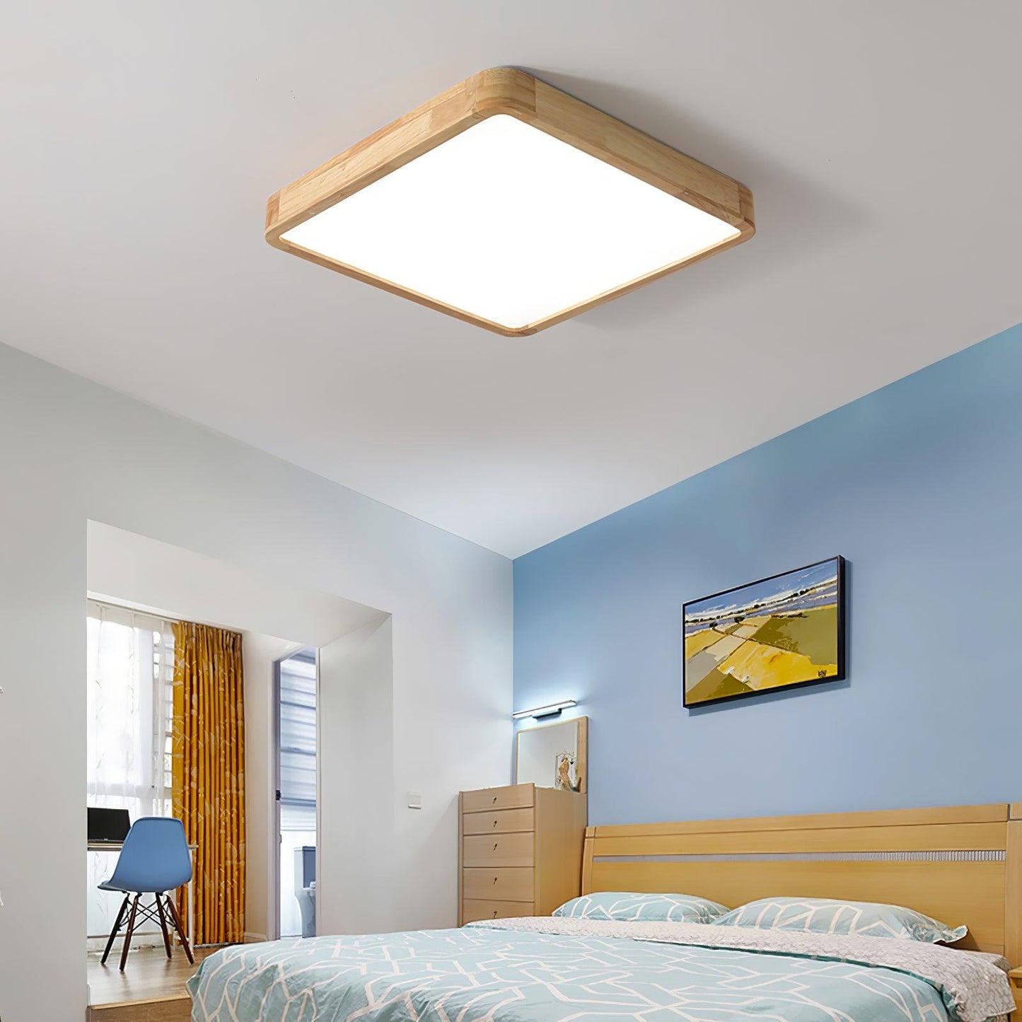Rika – Moderne Rechteckige LED-Deckenleuchte