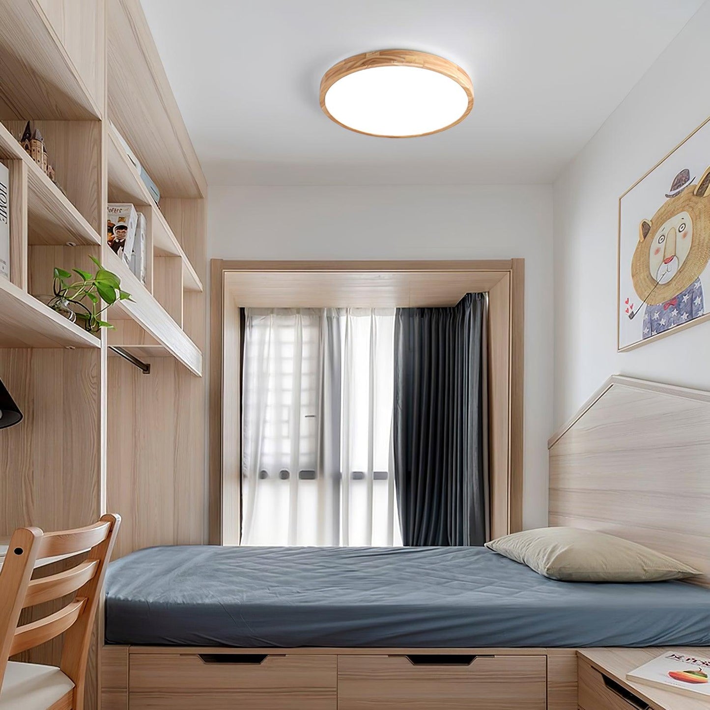 Rika – Moderne Rechteckige LED-Deckenleuchte