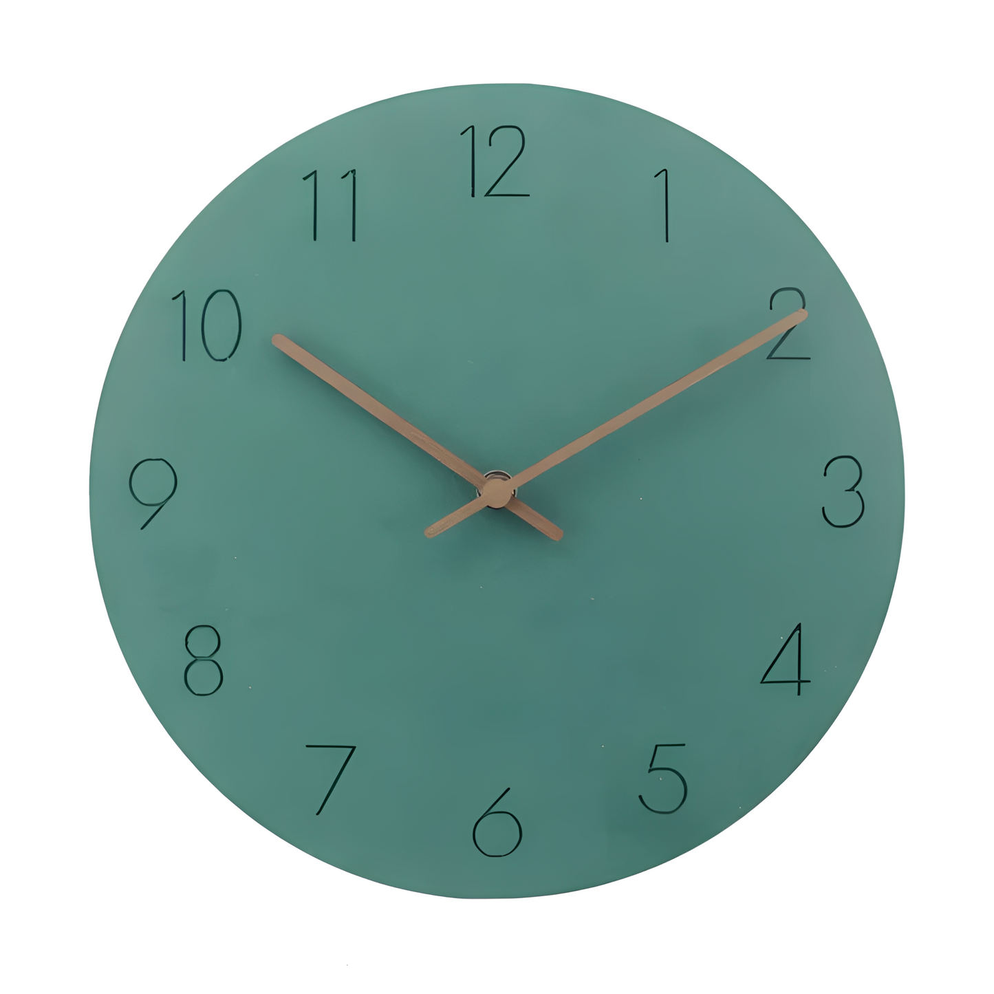 Zendy – Farbige Minimalistische Wanduhr