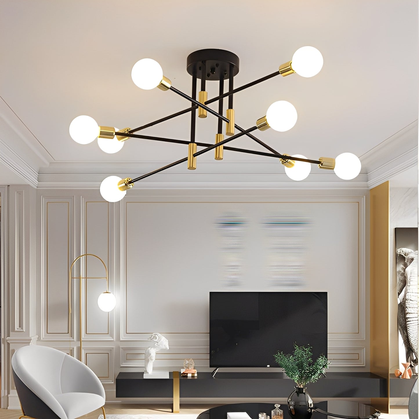 Leon – Personalisierte Schmiedeeisen-Lampe