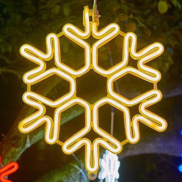 Yukina – Weihnachts-LED-Schneeflockenlicht