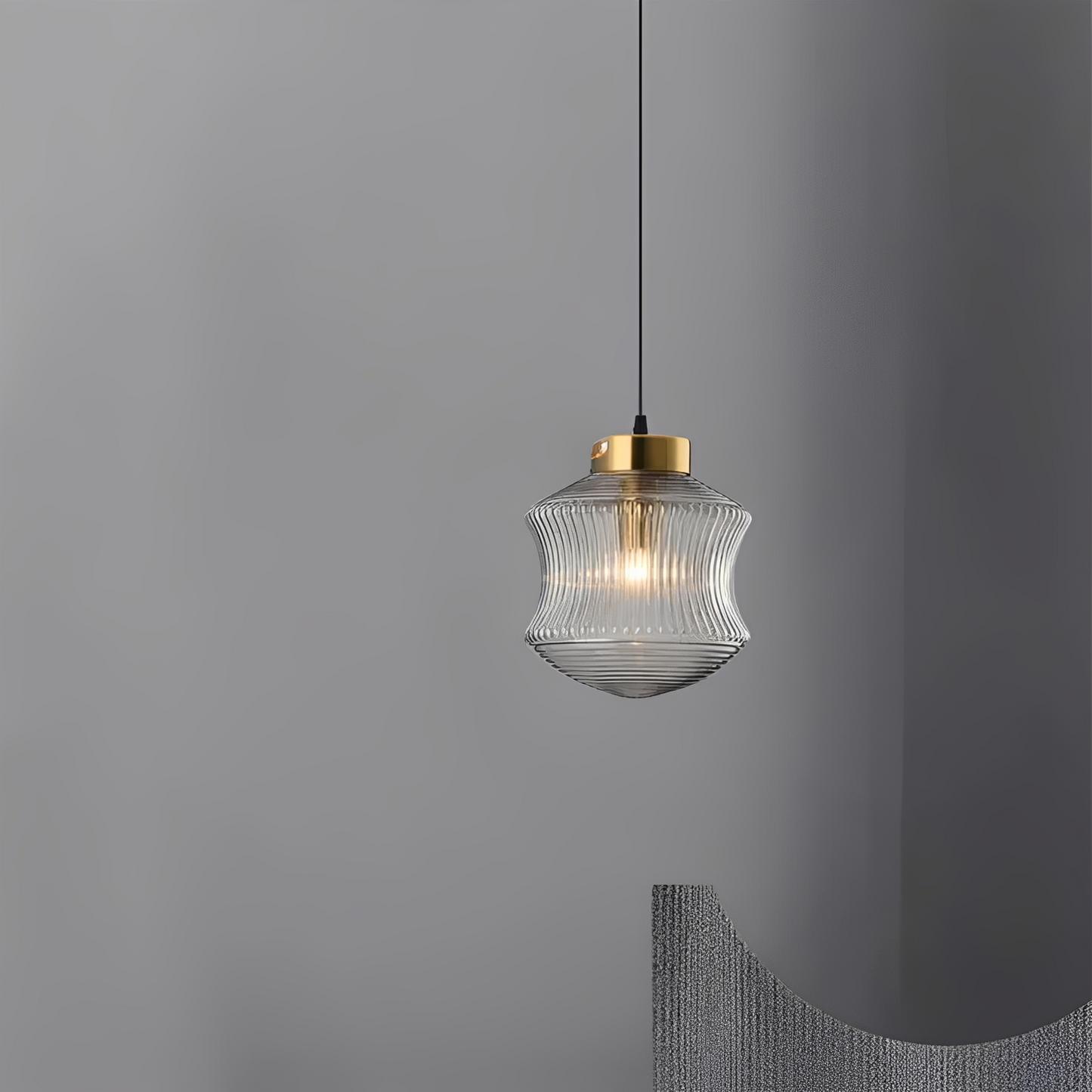 Leonard – Nordischer Glas-Kronleuchter