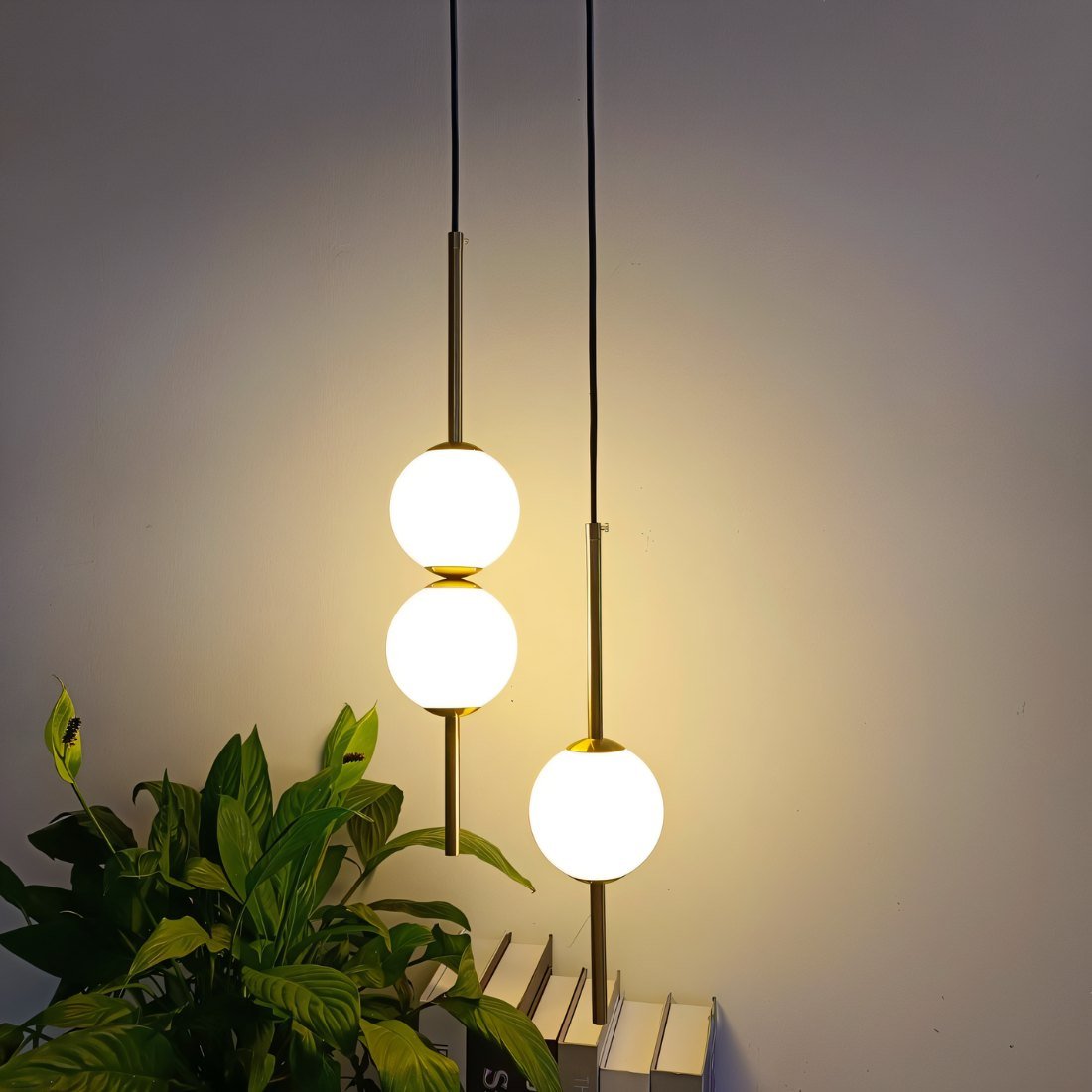 Goten – Elegante Hängeleuchte mit Kugeldesign