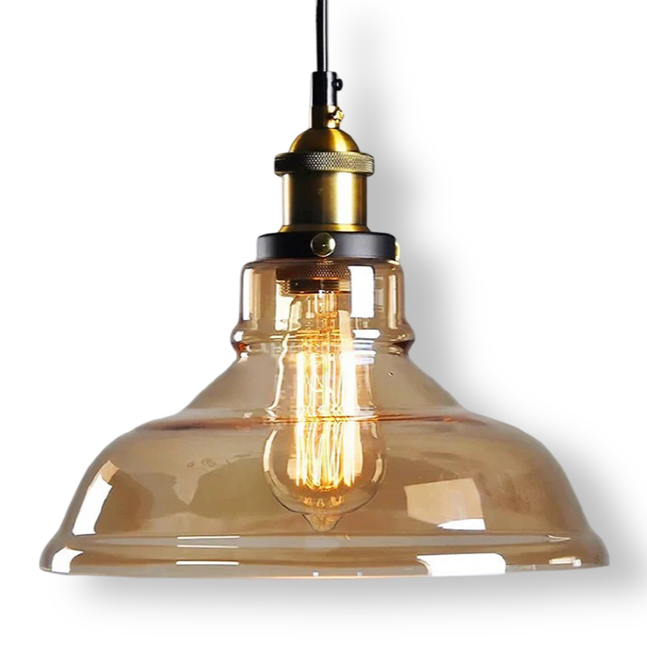 Norvella – Nordic Retro Glas-Pendelleuchte