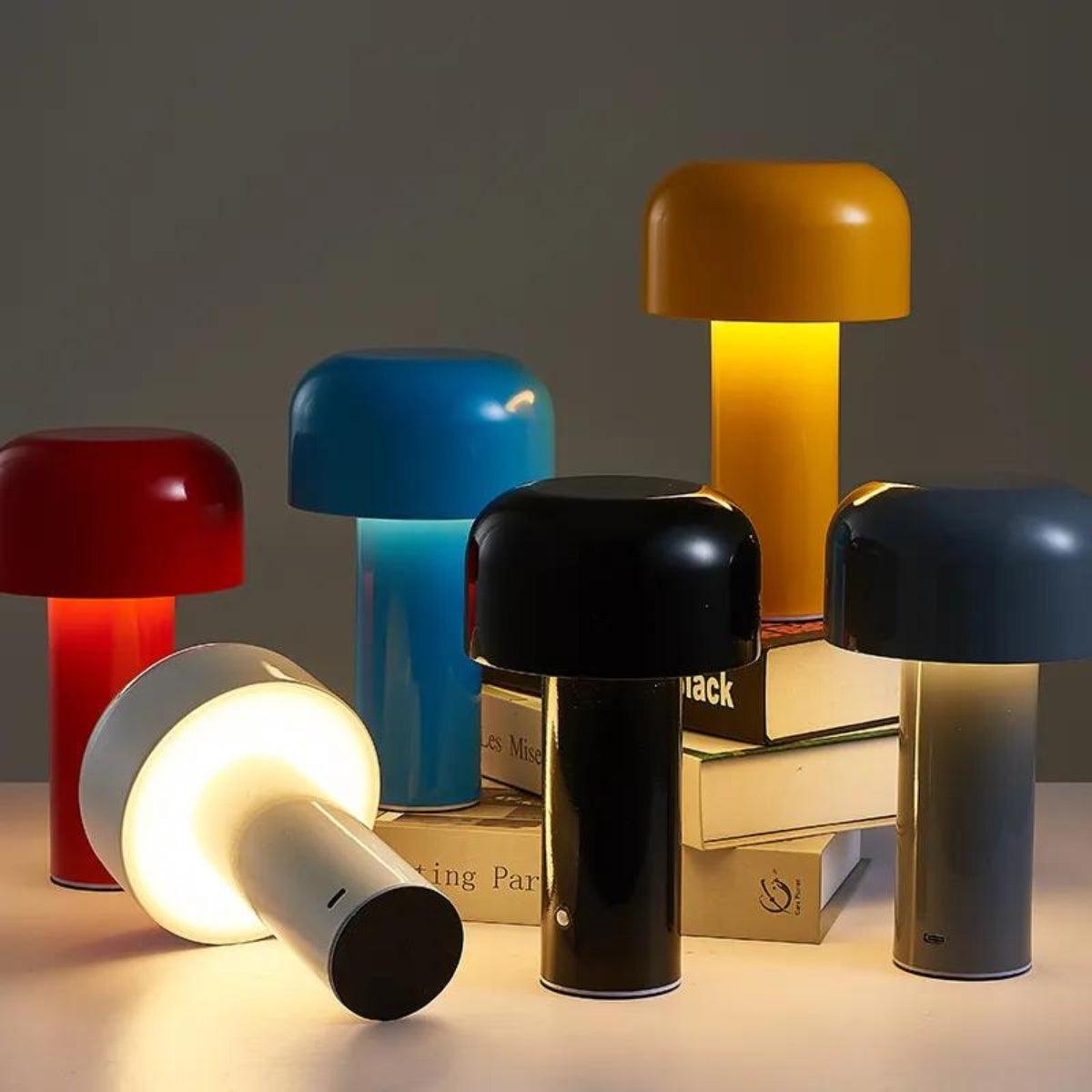 Adele – Kreative Pilz-Tischlampe