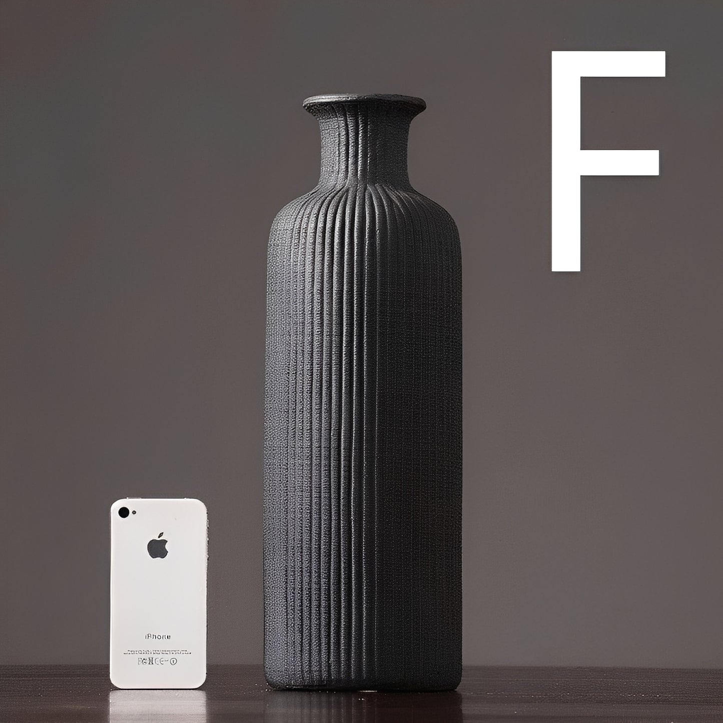 Etsu – Dekorative Keramik-Vase in verschiedenen Höhen