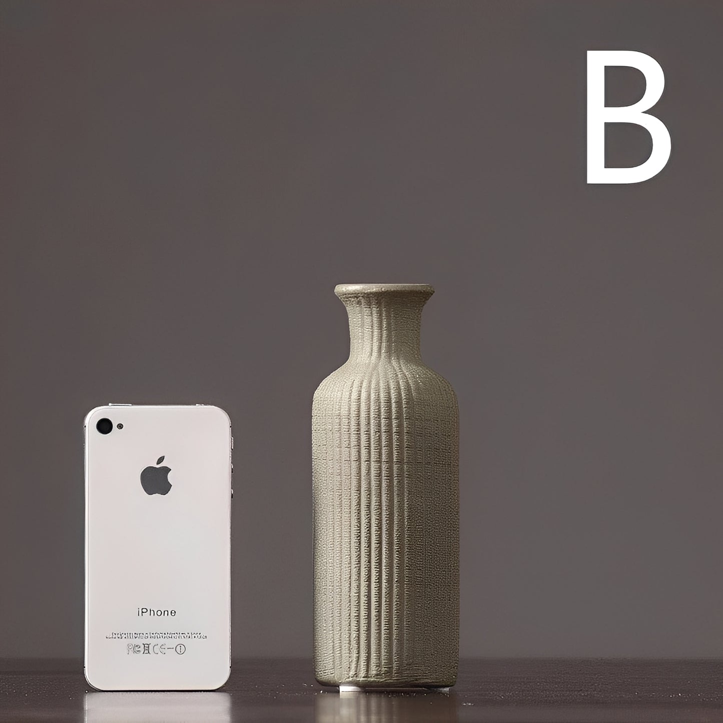 Etsu – Dekorative Keramik-Vase in verschiedenen Höhen