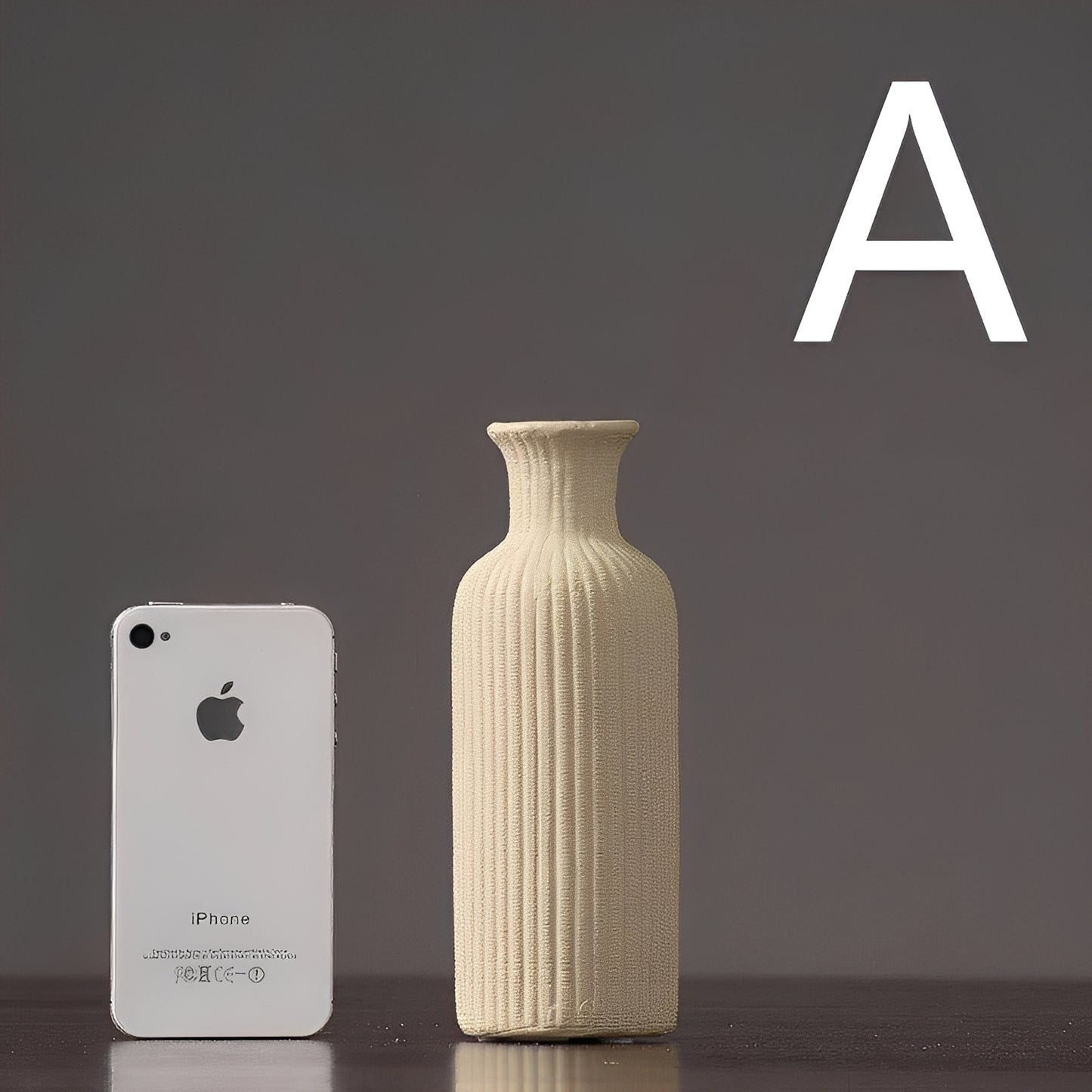 Etsu – Dekorative Keramik-Vase in verschiedenen Höhen