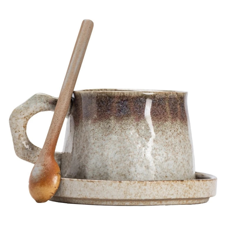 Theo – Retro Steinzeug Kaffee-Set