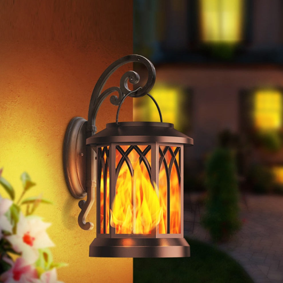 Lucian – LED Solar-Flammenlampe